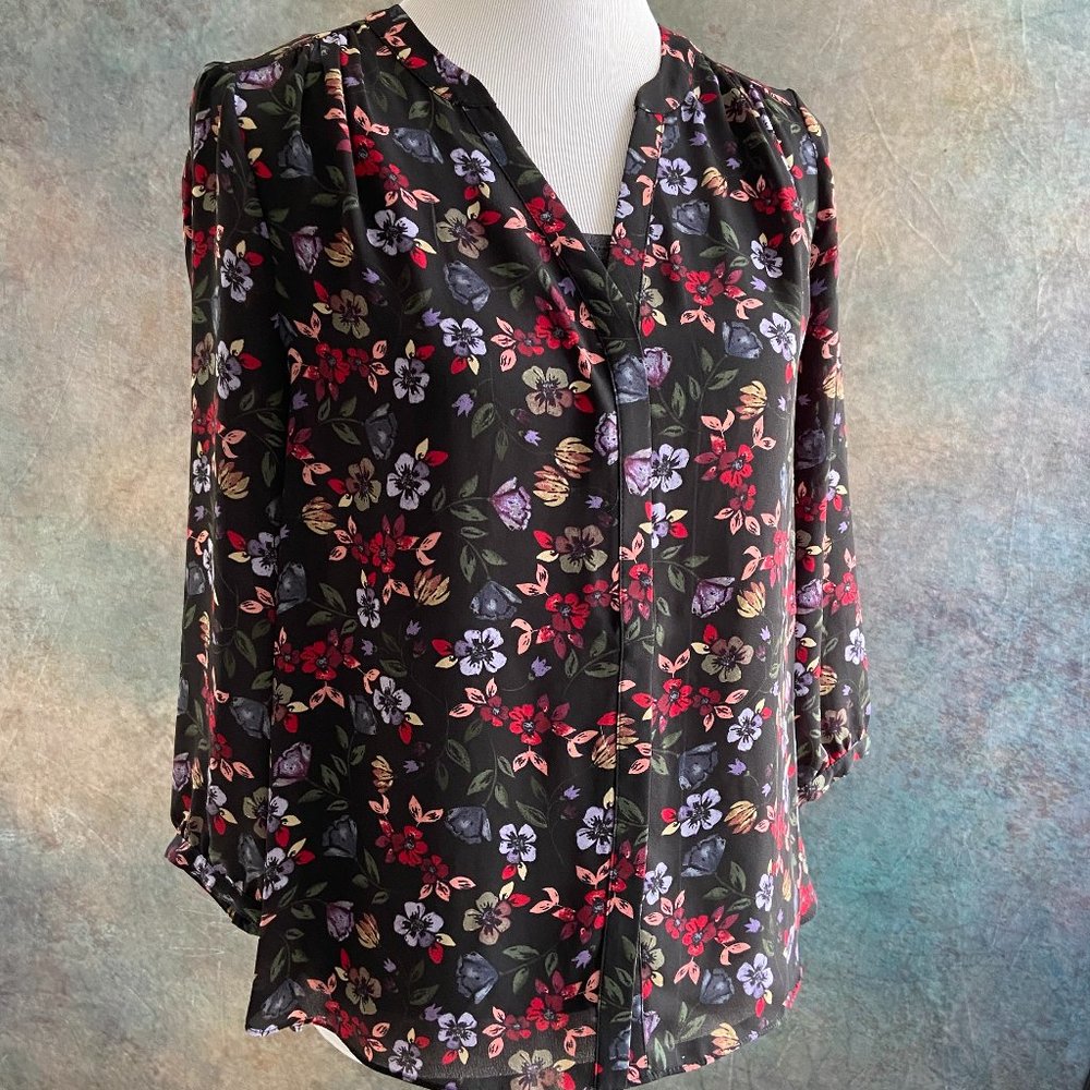 NYDJ "Pintuck Blouse" XS